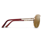 Aviator Reader, Gold + Polarized Brown 2.00 Lens, hi-res