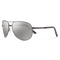 Aviator, Gunmetal + Polarized Silver Mirror Lens, hi-res