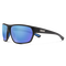 Boone, Matte Black + Polarized Blue Mirror Lens, hi-res