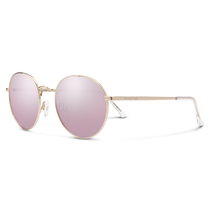 Bridge City, Rose Gold + Polarized Pink Gold Mirror Lens, hi-res