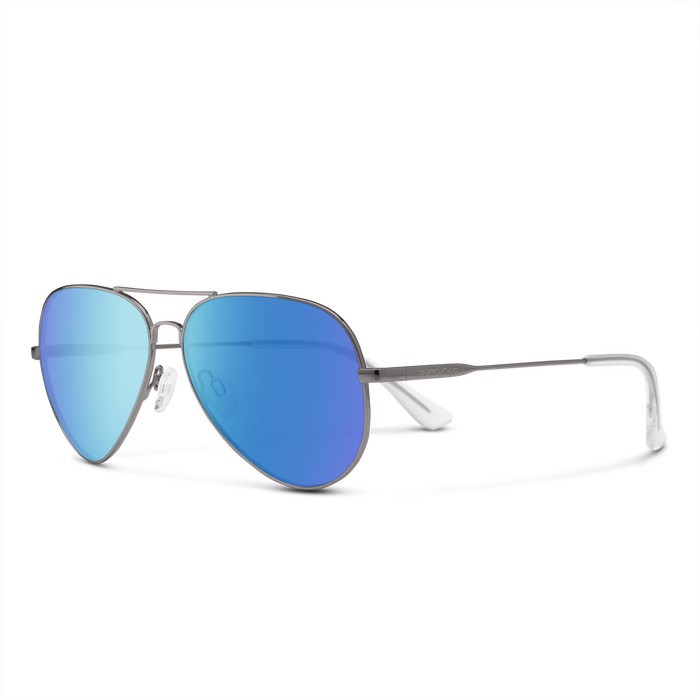 Hard Deck, Gunmetal + Polarized Blue Mirror, hi-res