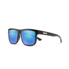 Quiver, Matte Black + Polarized Blue Mirror Lens, hi-res