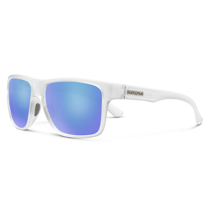 Rambler, Matte Crystal + Polarized Blue Mirror Lens, hi-res