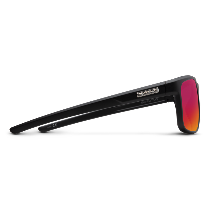 Respek, Matte Black + Polarized Red Mirror Lens, hi-res